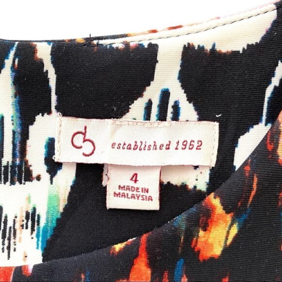 Dressbarn fit & flare dress with crew neck and cap sleeves, midi length - Picture 10 of 12